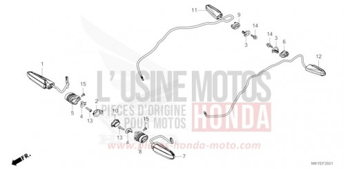 WINKER (CBR650RA/CBR650RAC) CBR650RAR de 2024